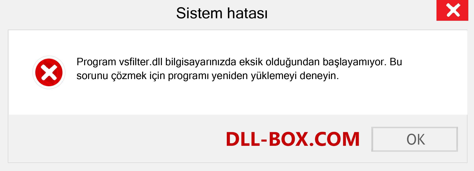 vsfilter.dll dosyası eksik mi? Windows 7, 8, 10 için İndirin - Windows'ta vsfilter dll Eksik Hatasını Düzeltin, fotoğraflar, resimler